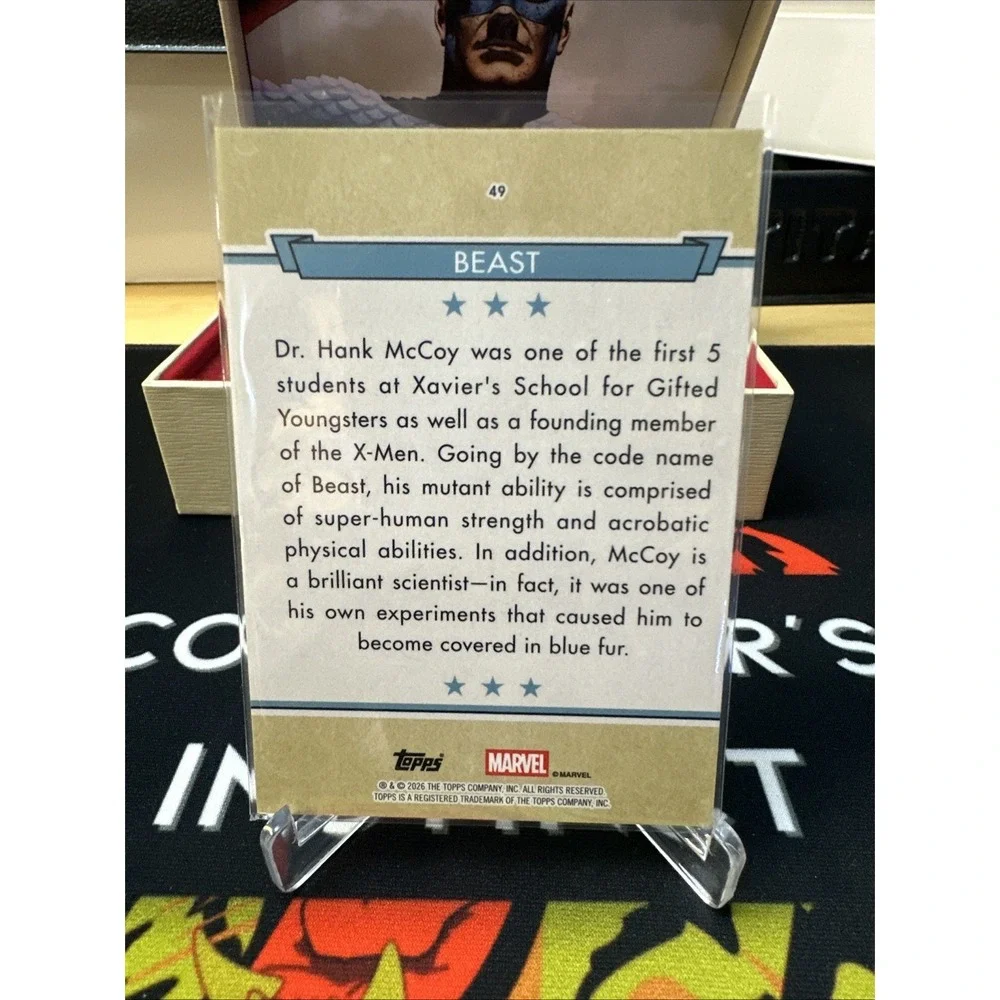 2026 Topps Marvel Brooklyn Collection Base #49 Beast